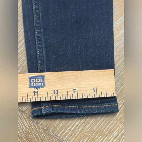 Hollister Low Rise Jean Jeggings Dark Wash Size 28 Advance Stretch - Picture 9 of 12